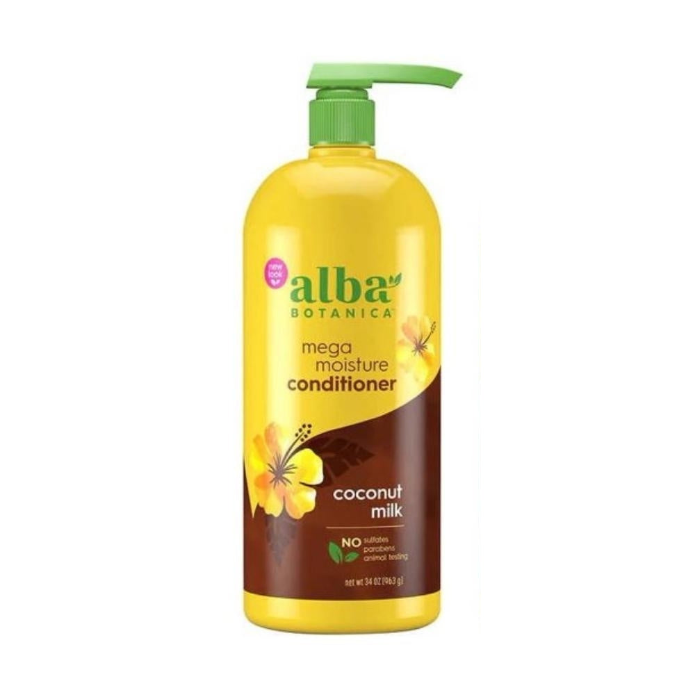 Alba Botanica, - Coconut Milk Shampoo &amp; Conditioner 34 fl oz 