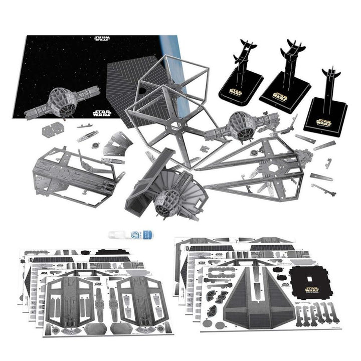 4D Cityscape - 3D Precision Paper Model