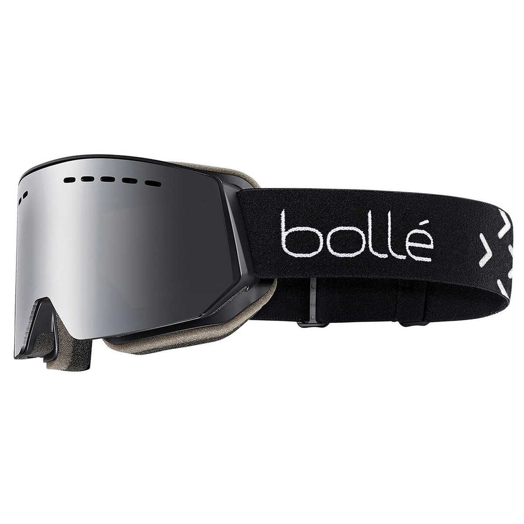 Bollé - Cylindrical mask for adults with contrasting black chrome screen