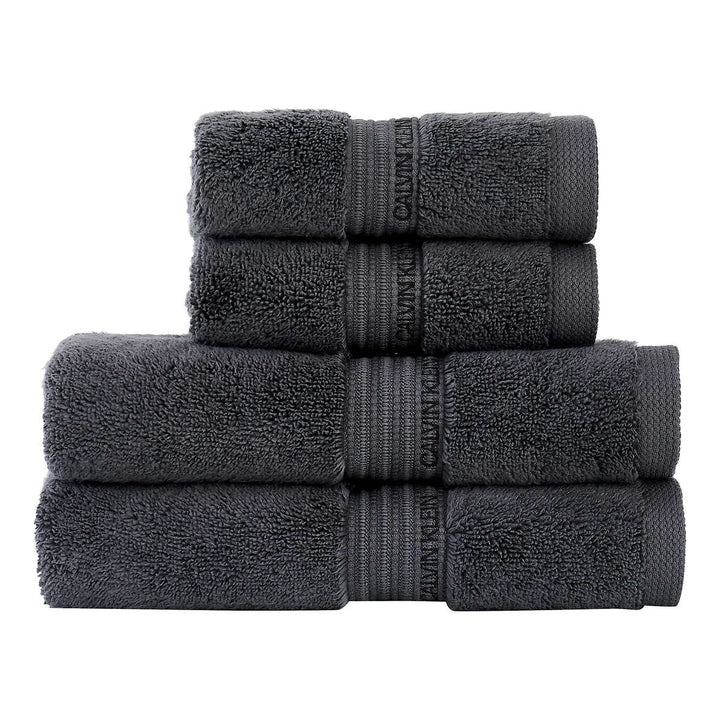 Calvin Klein Hand Towels and Washcloths, 4 Count