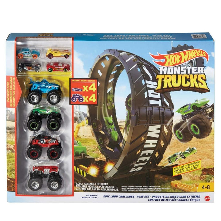 Hot Wheels - Monster Trucks Epic Loop Challenge Playset