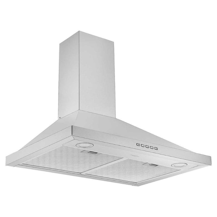 Ancona - Hotte pyramidale murale convertible de 30 po