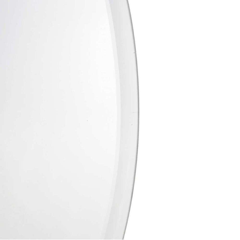 Roxy - Miroir circulaire classique à rebords biseautés