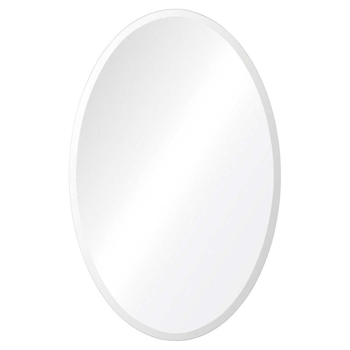 Miroir ovale sans cadre biseauté Columbia, 22 po x 28 po LCBMO7 Miroir ovale sans cadre biseauté Columbia, 22 po x 28 po LCBMO7