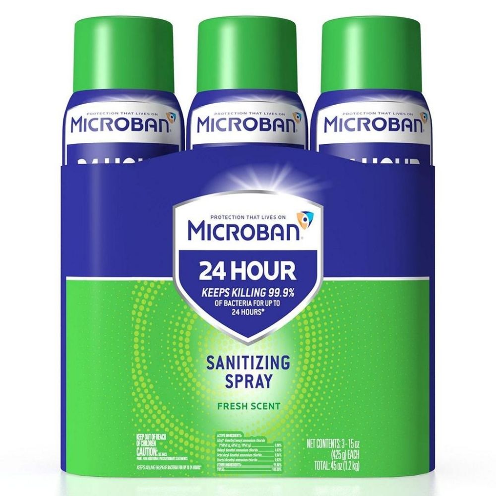 Microban Sanitizing Spray