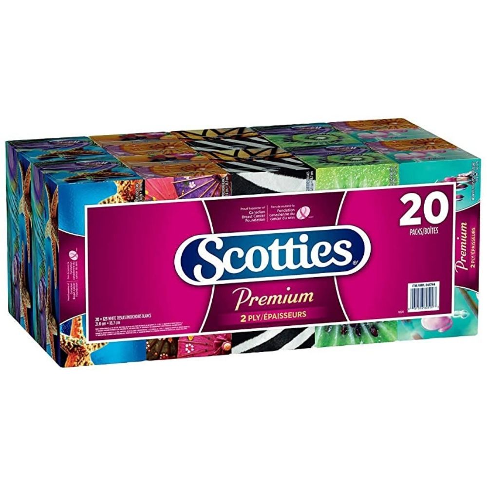 Scotties - Mouchoirs Premium paq. 20