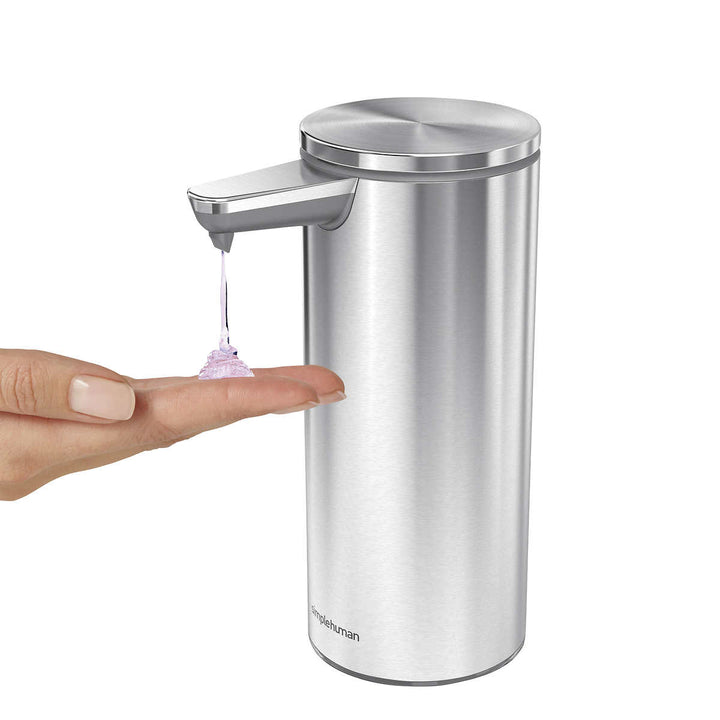 Simplehuman - Distributeur à capteur rechargeable de savon liquide
