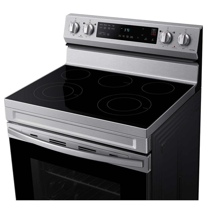 Samsung - Cuisinière électrique de 30 po et de 6,3 pi³
