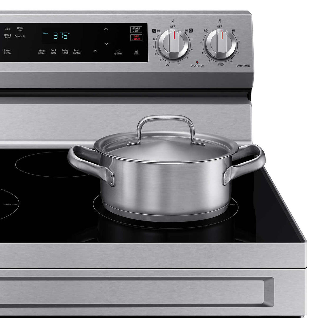 Samsung - Cuisinière électrique de 30 po et de 6,3 pi³