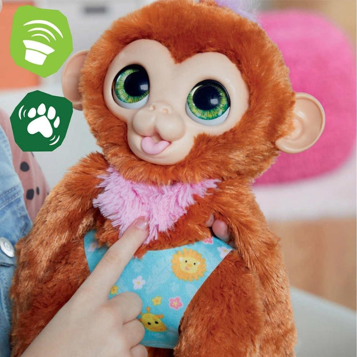 Hasbro- furReal Pepin, my baby monkey