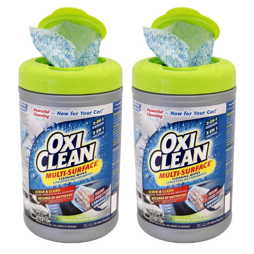 OxiClean - Set of 60 double-sided cleaning wipes
