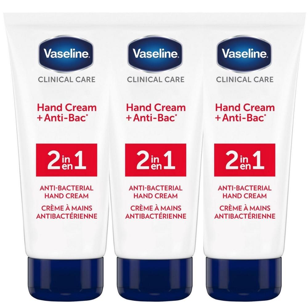 Vaseline- Soins cliniques crème antibactérienne