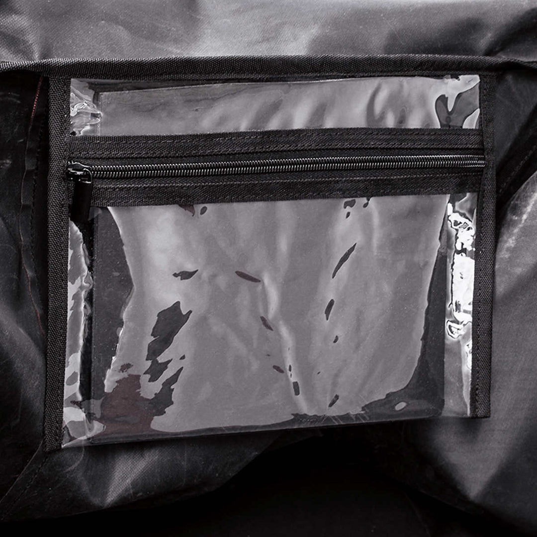 Sac De Rangement Sapin De Noël XL – Jusqu'à 2,1 M, Noir Imperméable Avec Poches Latérales