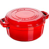 STAUB Braiser with Grill Pan