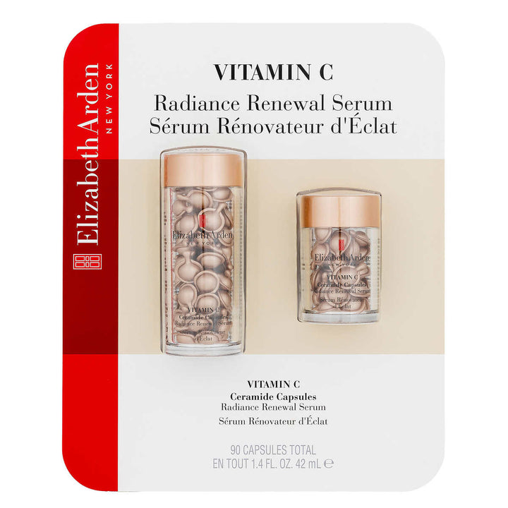 Elizabeth Arden - Sérum rénovateur d’éclat Vitamin C, 90 capsules