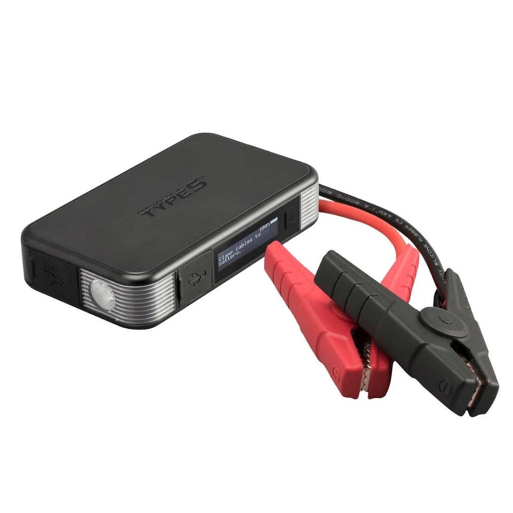 Type S - 8000 MAH Power Bank Jump Starter with LCD Display 