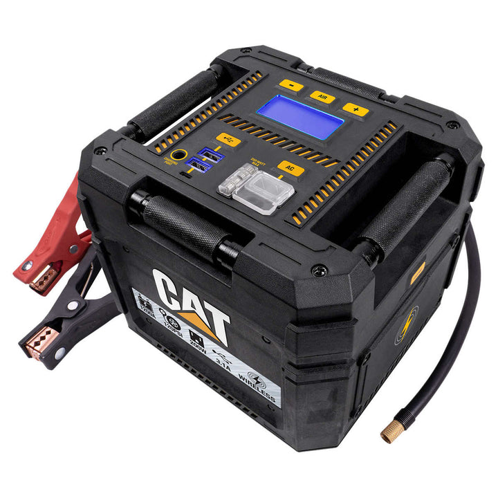 CAT - 1,200 Peak Amps Jump Starter, 120 PSI Air Compressor and USB Charger