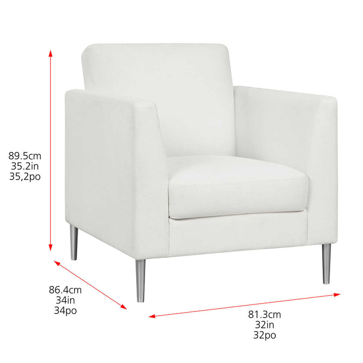 True Innovations - Modern Fabric Accent Chair