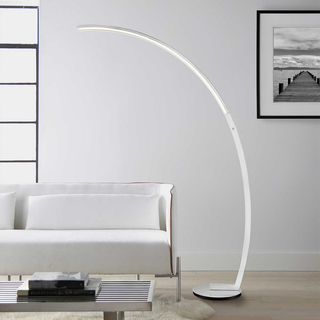 Bridgeport Designs Modern LED Arc Floor Lamp