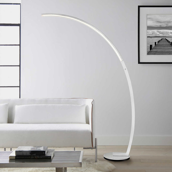 Bridgeport Designs Modern LED Arc Floor Lamp