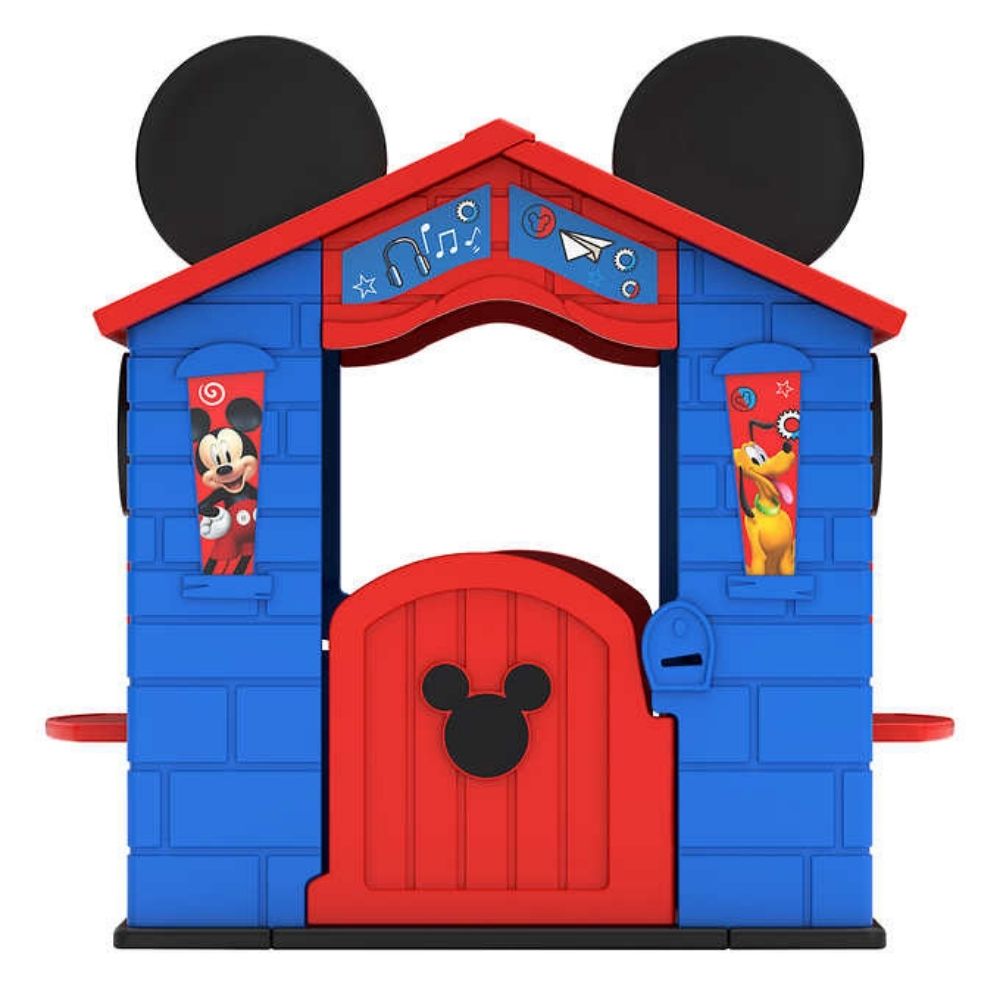 Disney - Maisonnette Mickey Mouse en plastique à assemblage facile
