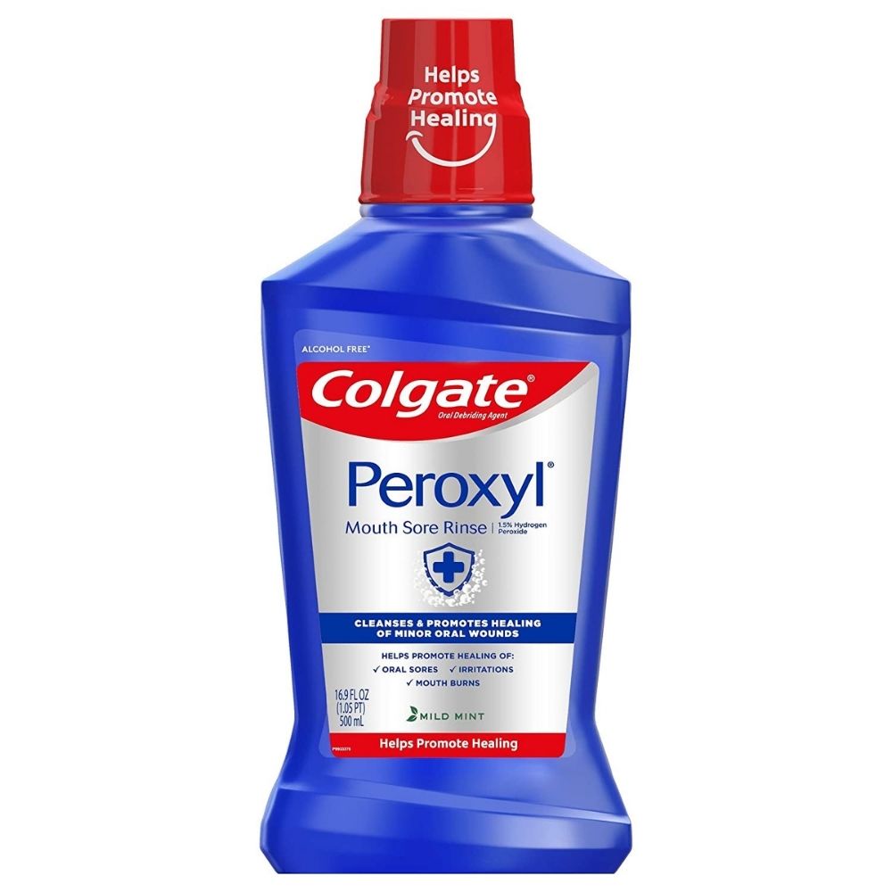 Colgate Peroxyl Antiseptic Sore Mouth Rinse