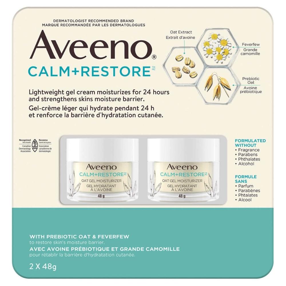 Aveeno - Calm+Restore - Oatmeal Moisturizing Gel 