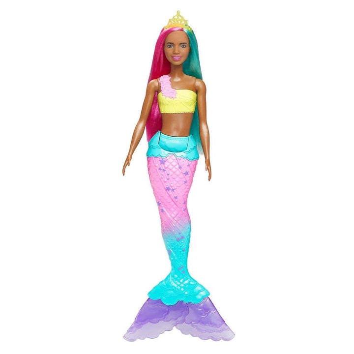 Barbie - Coffret cadeau dreamtopia avec princesses, sirènes, licorne et animaux