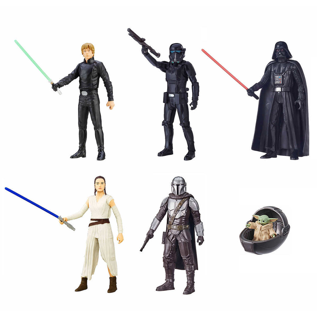Star Wars - Ensemble de 6 figurines articulées – 6 po