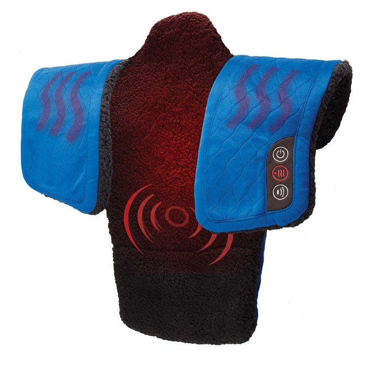 Homedics - Comforting weighted cape with vibration and warmth