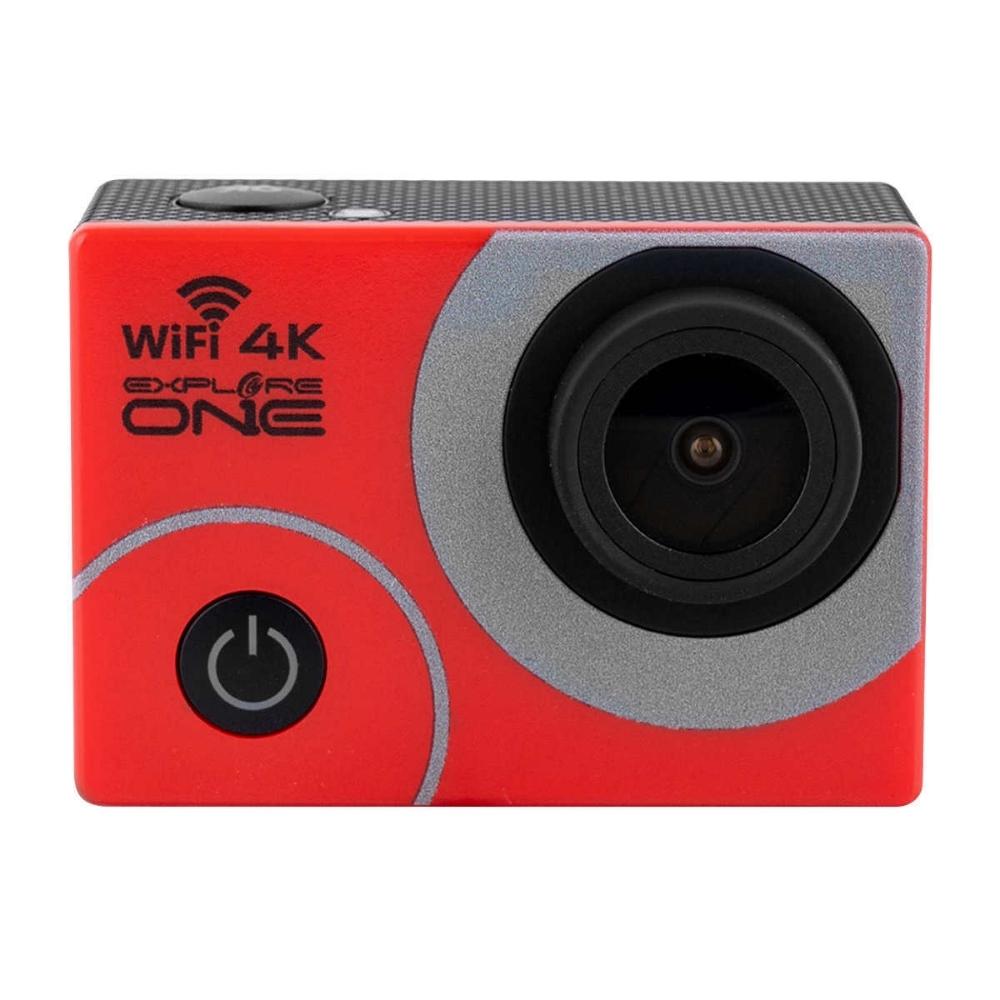 Explore Scientific - ExploreOne 4K WIFI Action Camera with 32GB Micro Memory Card