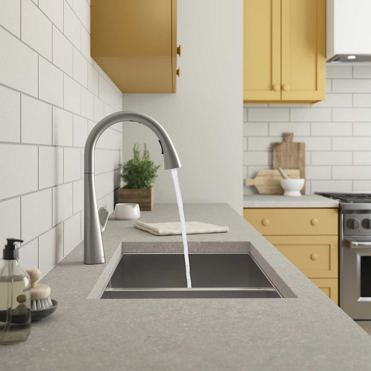 Kohler Touchless PullDown Kitchen Faucet, Anessia CHAP Aubaines