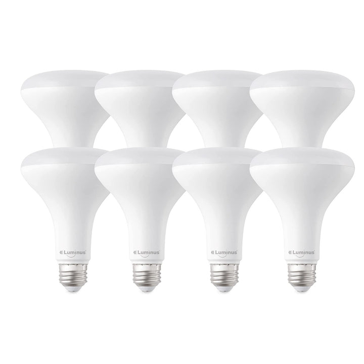 Luminus - Set of 8 Dimmable LED Bulbs - BR30 - Bright White 