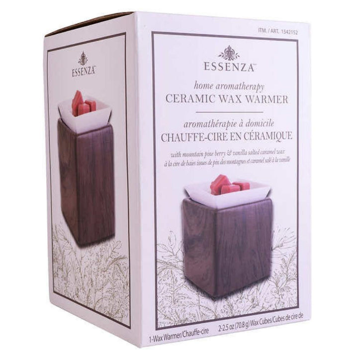Essenza - Home Aromatherapy - Chauffe-cire en céramique, paquet de 2