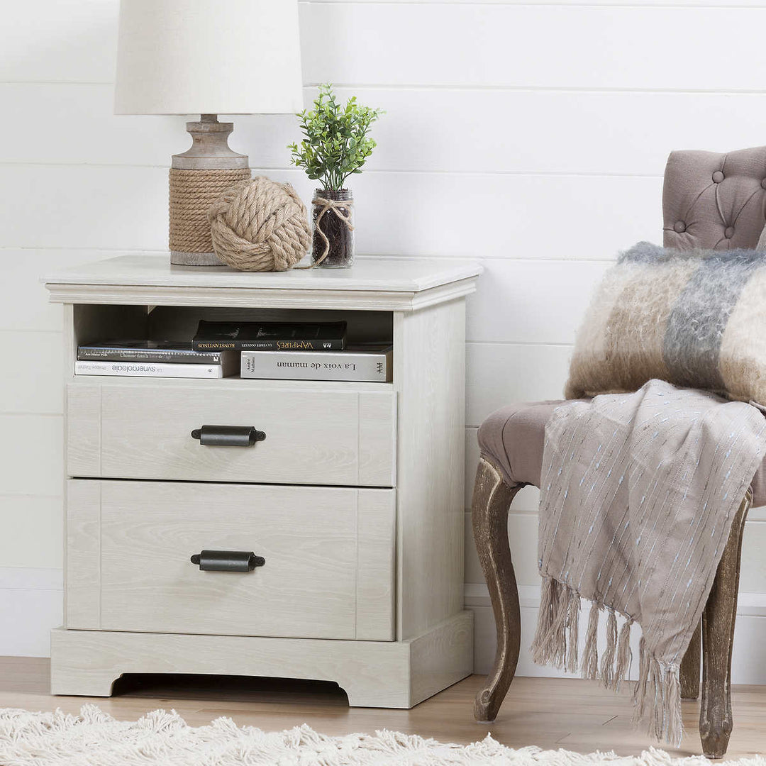 South Shore - Nightstand with 2 drawers 