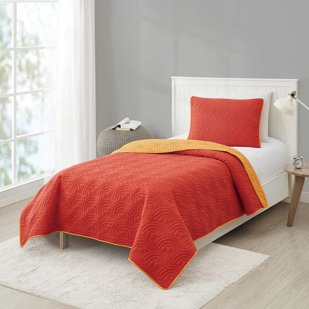 Ensemble de couette pour lit simple pour enfants - 5 pièces de literie Ensemble de couette pour lit simple pour enfants - 5 pièces de literie