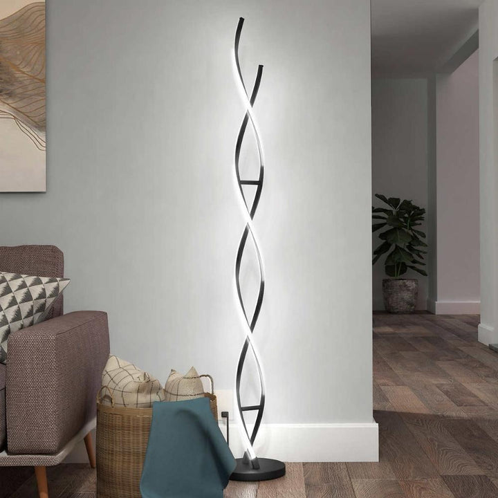 Artika Swirl Modern Floor Lamp