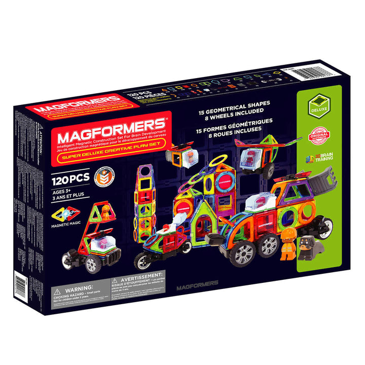 Magformers - 120 Piece Creative Magnetic Building Set