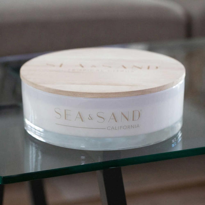Sea & Sand - Bougie parfumée de 4,9 kg (66 oz), agrume tropical