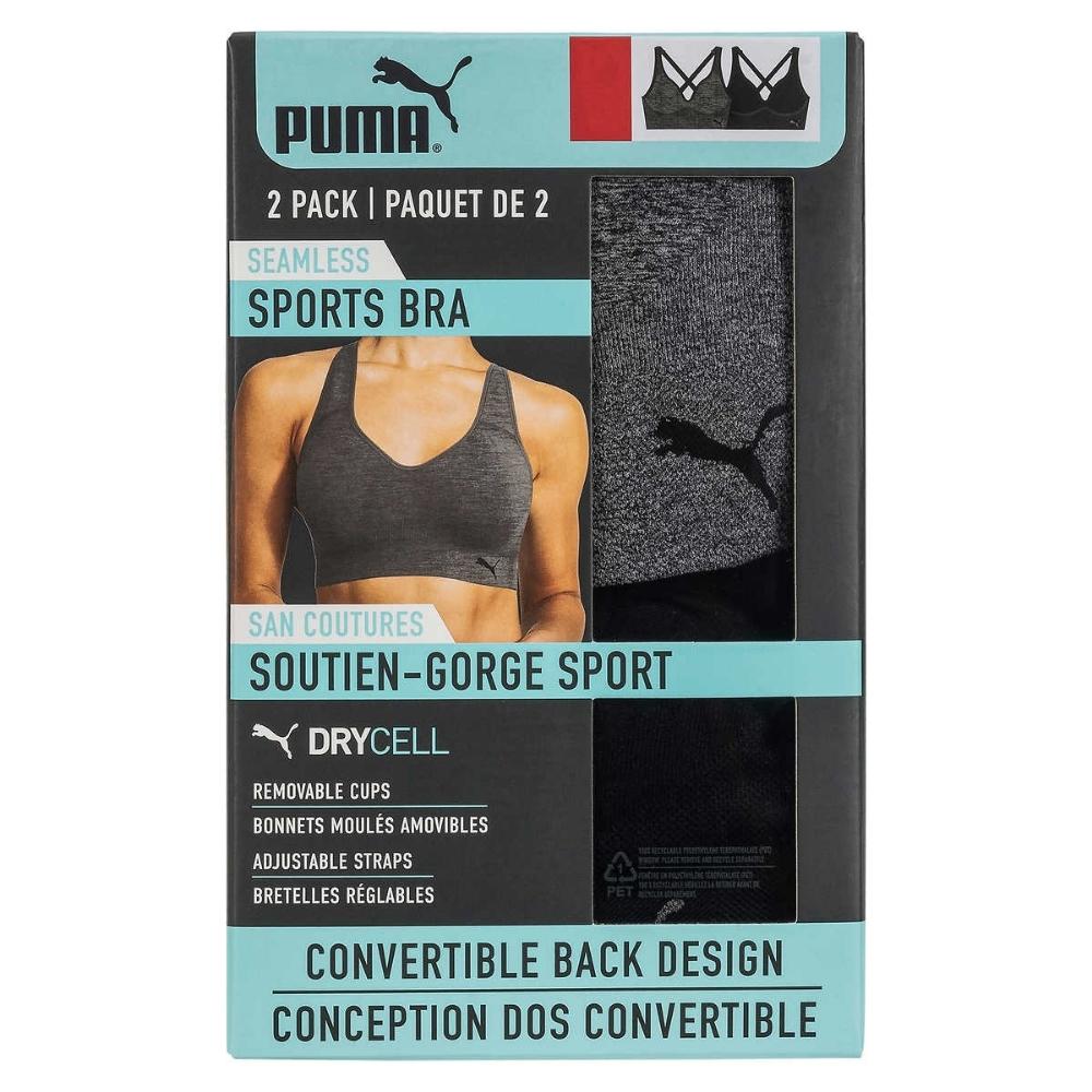 Puma - Soutien-gorge transformable, paquet de 2
