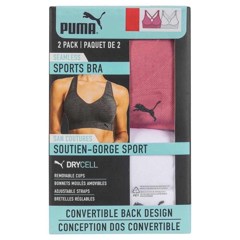 Puma - Soutien-gorge transformable, paquet de 2
