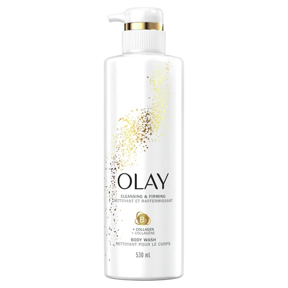 Olay - Ensemble de 3 nettoyants pour le corps avec collagène et vitamine B3