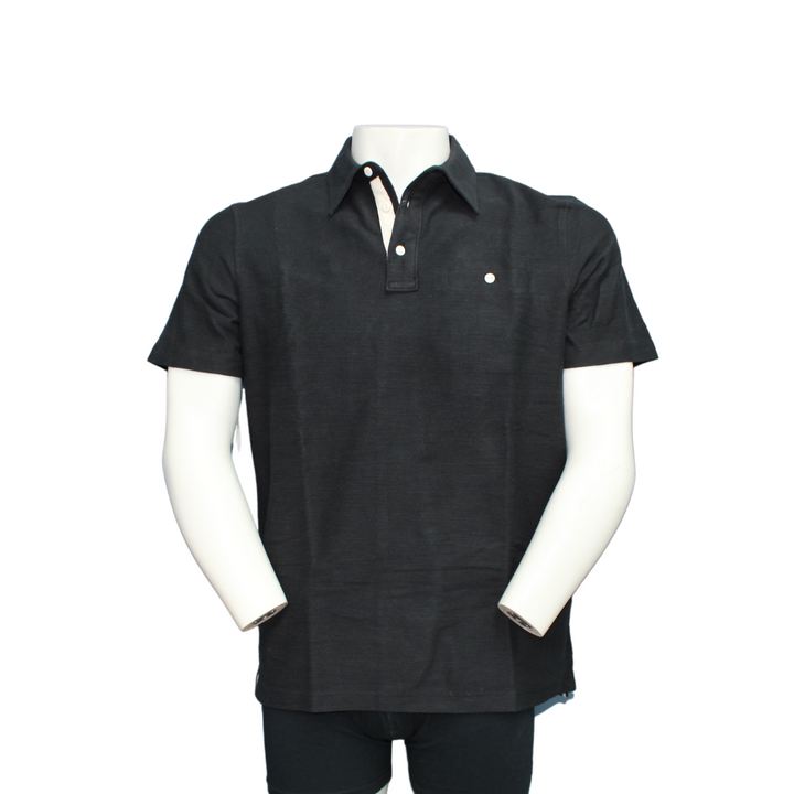 Jachs - NY Men's Slub Cotton Short Sleeve Polo Shirt 