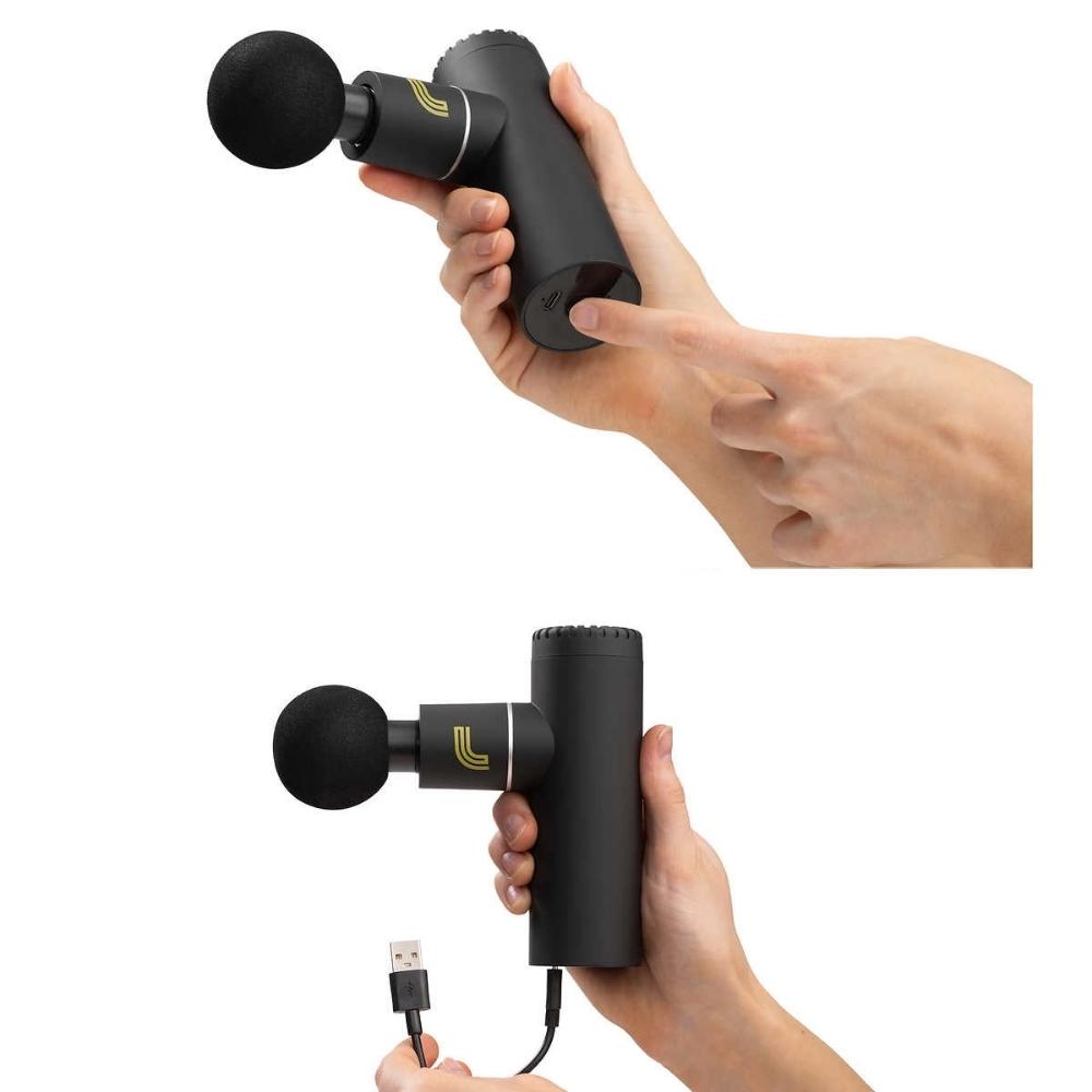 Lolë - Percussion massage device with 4 interchangeable massage heads