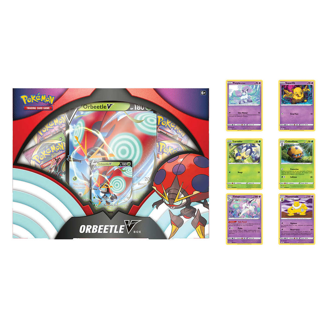 Coffret Pokémon Astronelle-V et 6 cartes promotionnelles - Français
