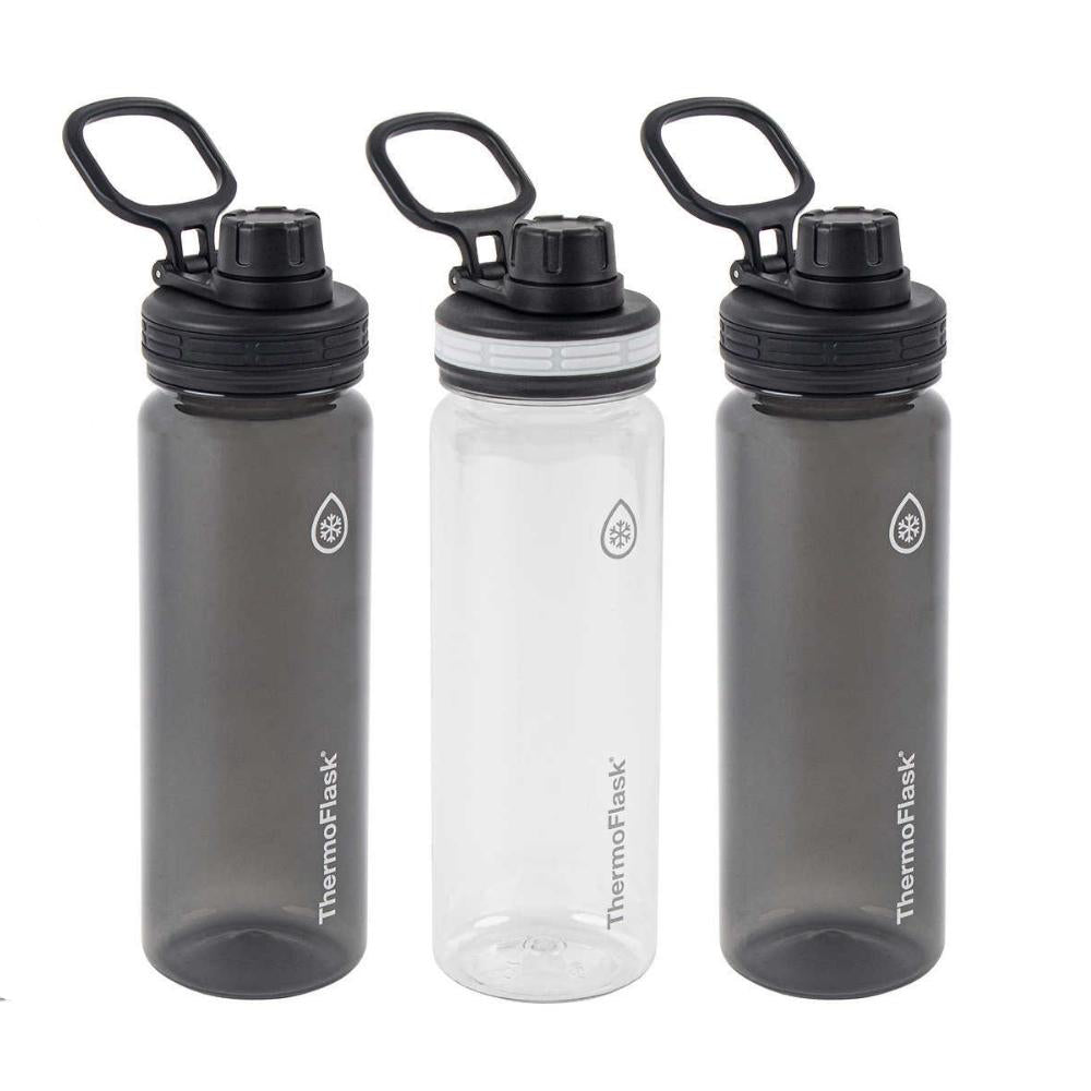 Thermoflask 709ml (24oz) Tritan Water Bottles, Pack