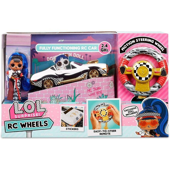LOL Surprise - RC Wheels - Remote Control Car with Limited Edition Doll