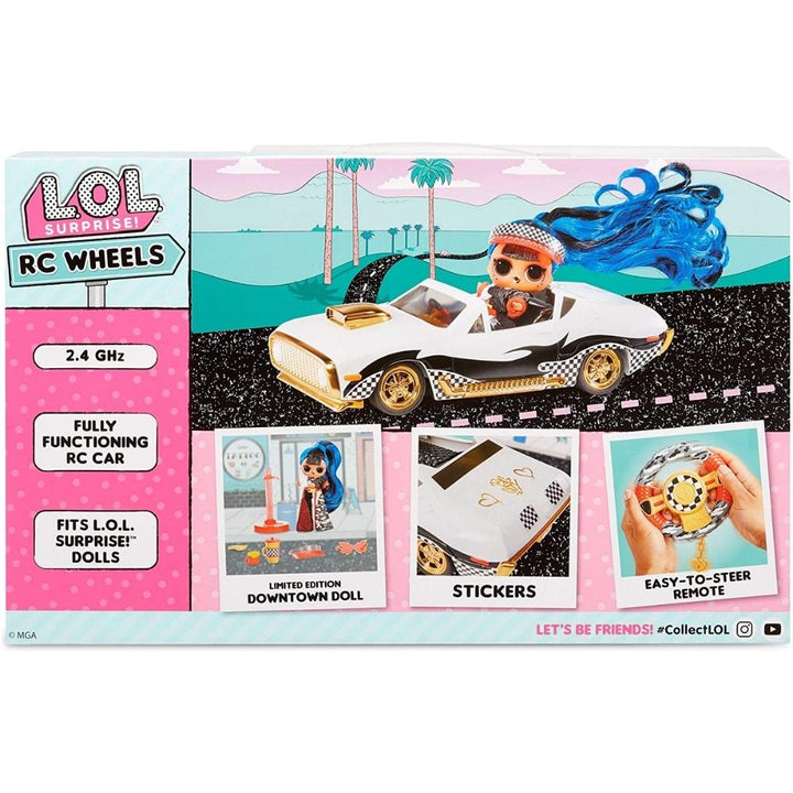 L.O.L. Surprise - RC Wheels - Voiture télécommandée avec poupée en édition limitée