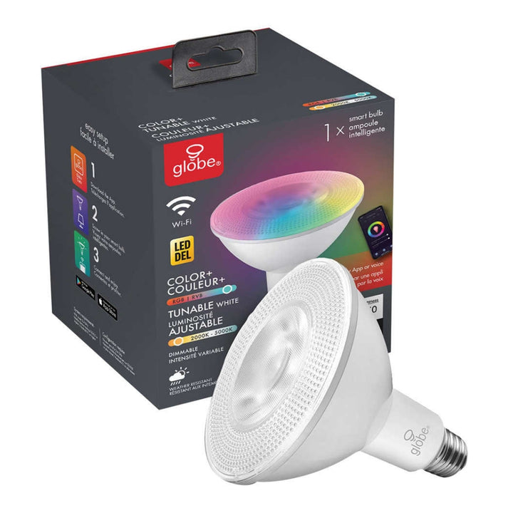 Globe Electric Wi-Fi Color Changing Smart LED Light Bulb