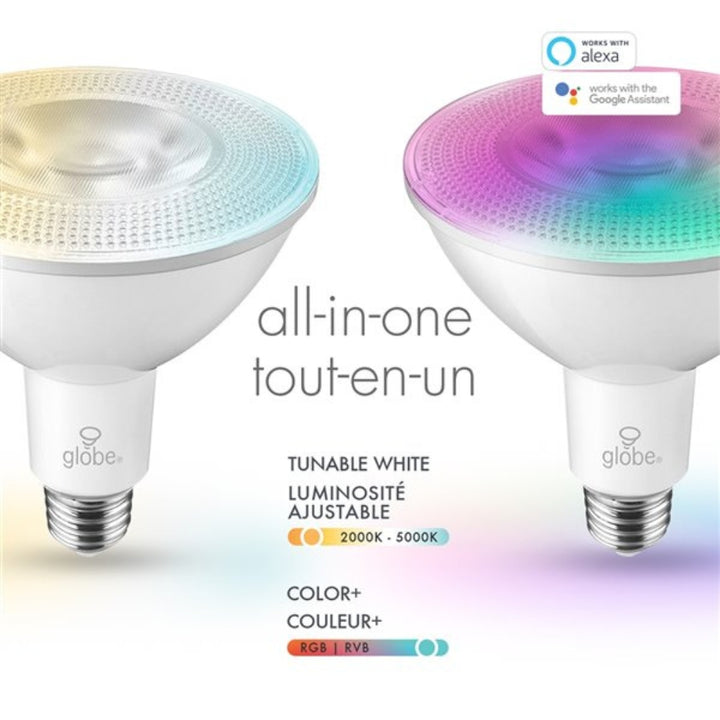 Globe Electric Wi-Fi Color Changing Smart LED Light Bulb